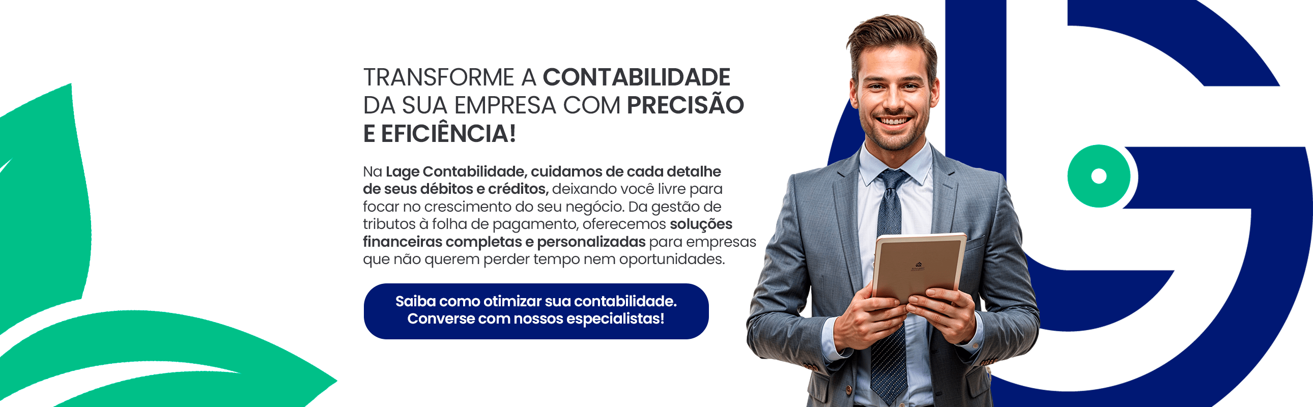 débito e crédito na contabilidade com a lage